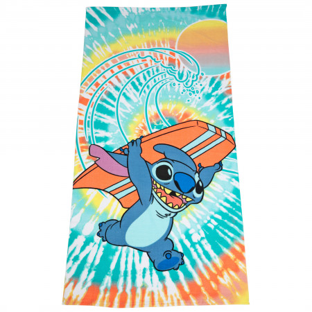 Disney Stitch Surfs Up! Microfiber 27x54" Beach Towel